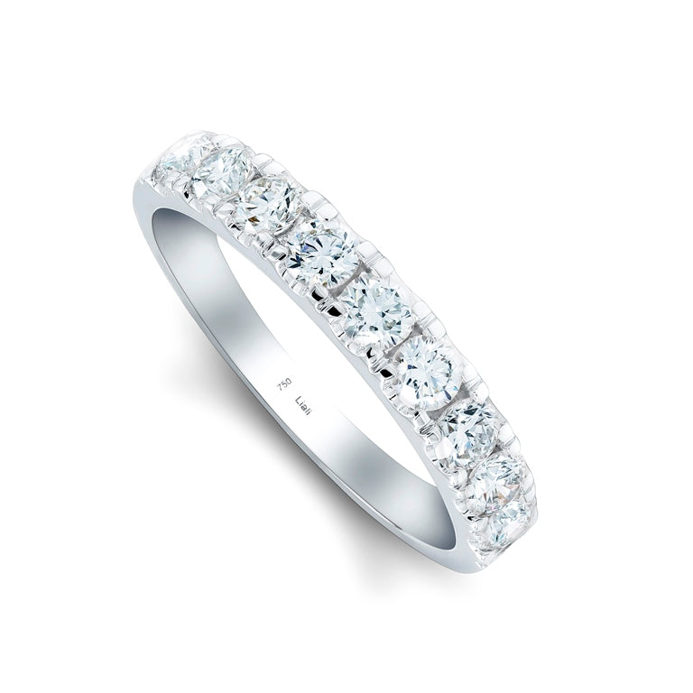 Classic Half Eternity Diamond Ring