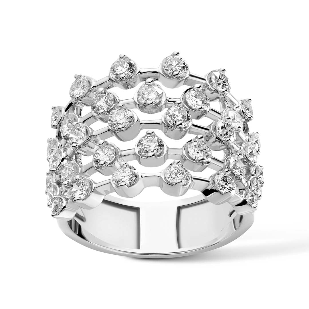 Amara 5 Line Diamond Ring