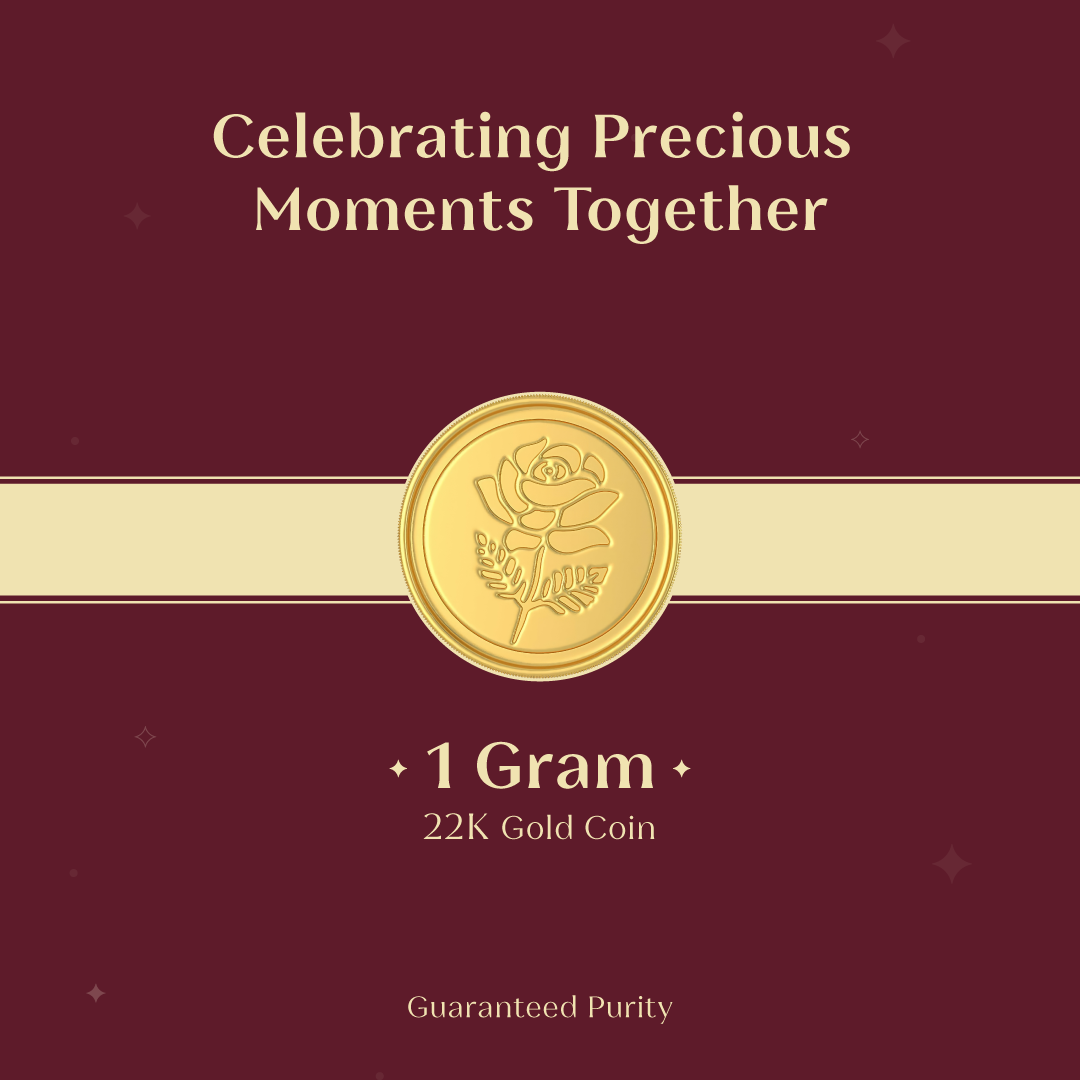 Liali Fine Jewellery 22K 1 gram Gold Coin