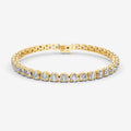 Classic 20 Carat Tennis Bracelet in 18K Yellow Gold