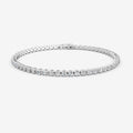 Classic 10 Carat Tennis Bracelet in 18K White Gold