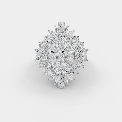 Red Carpet Grand Radiance Bloom Diamond Ring