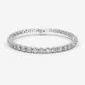 Classic 20 Carat Tennis Bracelet in 18K White Gold