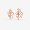 Carine Starburst Diamond Earrings - Large