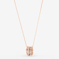 Midnight Rose Diamond Pendant - Large