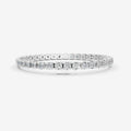 Classic 20 Carat Tennis Bracelet in 18K White Gold