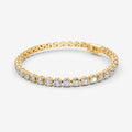 Classic 20 Carat Tennis Bracelet in 18K Yellow Gold
