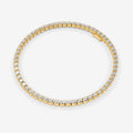 Classic 10 Carat Tennis Bracelet in 18K Yellow Gold