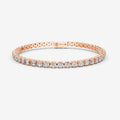 Classic 5 Carat Tennis Bracelet in 18K Rose Gold