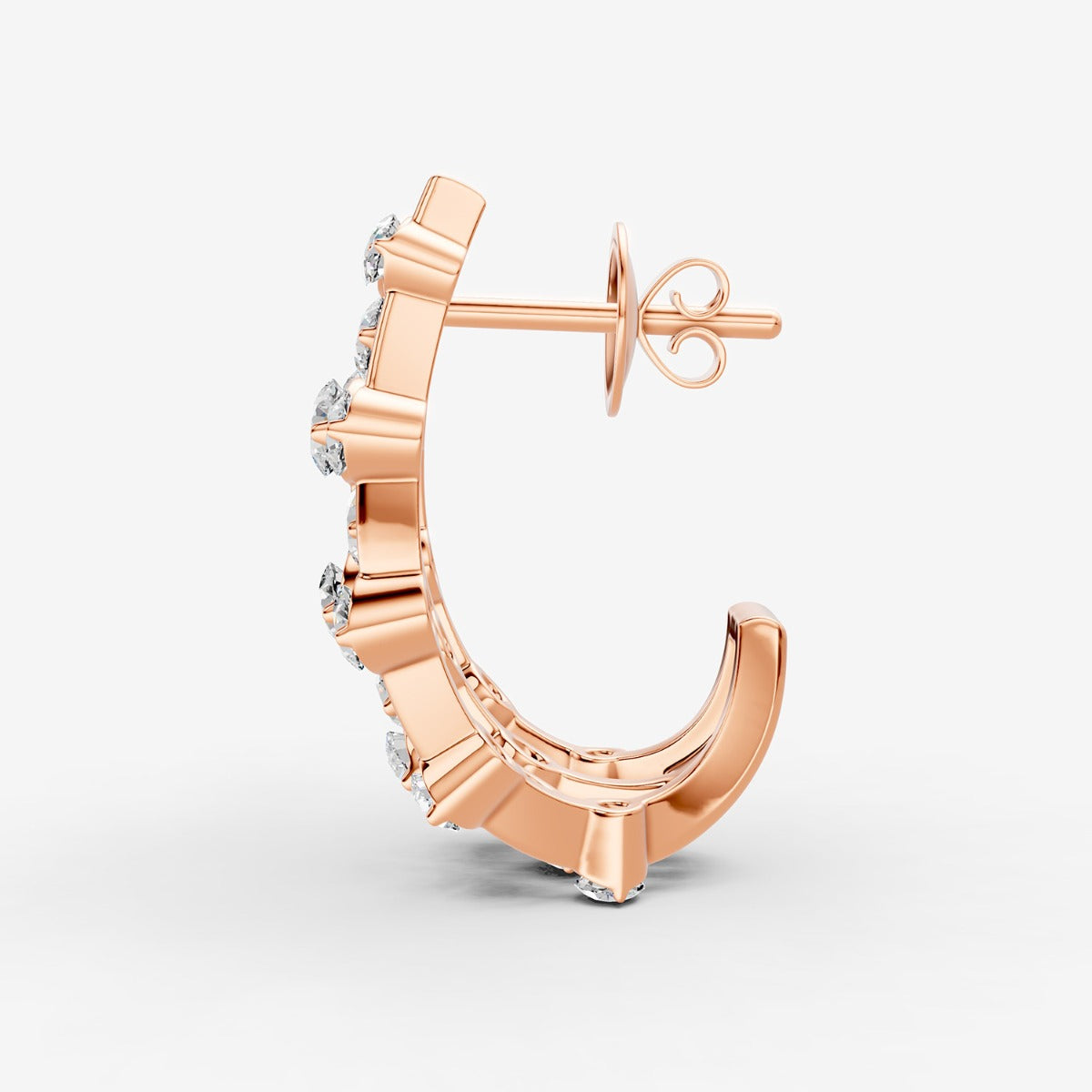 Amara Diamond Earring Rose Gold