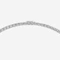 Non Graduated Classic 45 Carat Tennis Necklace in 18K White Gold