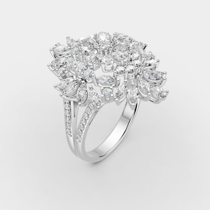 Red Carpet Grand Radiance Bloom Diamond Ring