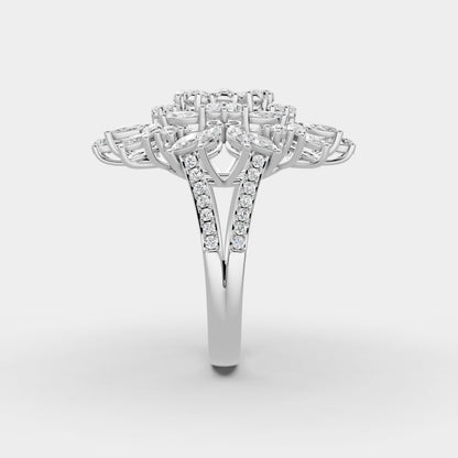 Red Carpet Grand Radiance Bloom Diamond Ring
