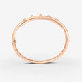 Midnight Rose Diamond Bangle