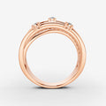 Midnight Rose Diamond Ring - Small