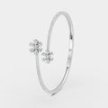 Red Carpet Diamond Blossom Areeq 18K Bangle White Gold