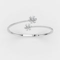 Red Carpet Diamond Blossom Areeq 18K Bangle White Gold