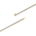 Classic 20 Carat Tennis Bracelet in 18K Yellow Gold