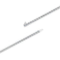 Classic 20 Carat Tennis Bracelet in 18K White Gold