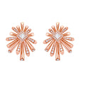 Carine Starburst Diamond Stud Earring