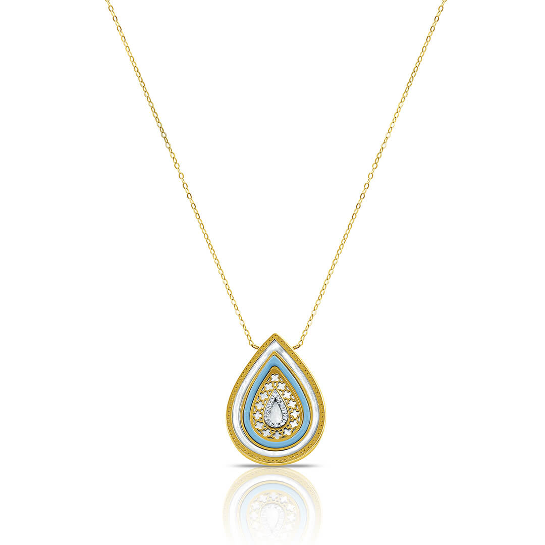 Gold & Diamond Pendant â€“ A Treasure for Mom