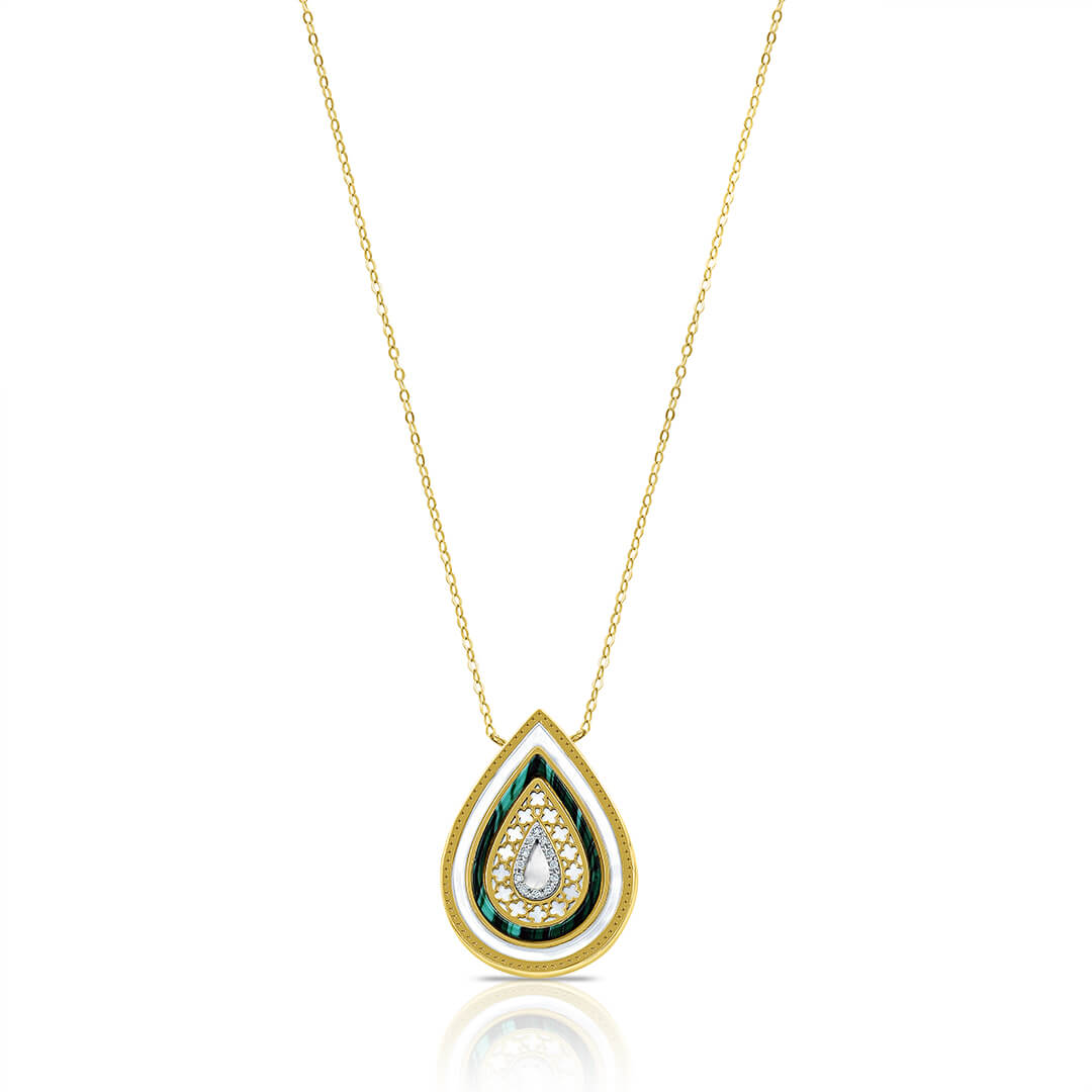 Gold & Diamond Pendant â€“ A Treasure for Mom