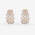 Amara Diamond Earring in 18K Rose Gold by Liali Jewellery - shop diamond jewellery online through www.lialijewellery.com - The most trusted diamond Jewellery in UAE - World wide shipping - free delivery in UAE 