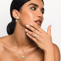Fancy Yellow Diamond Halo Ring