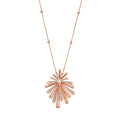 Carine Single String Starburst Diamond Pendant - Regular by iali jewellery - shop diamond jewellery online - world wide shipping  - free delivery in UAE 