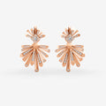 Carine Starburst Diamond Drop Earring - Detachable by Liali Jewellery - Shop online through www.lialijewellery.com - world wide shipping - free delivery in UAE 