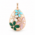 Chromatic Garden Mother-of-Pearl Pendant