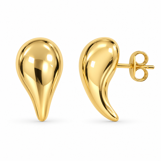 Aurelia Teardrop Earrings 18K Gold