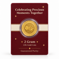 22K 2 gram Gold Coin