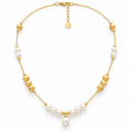 Pearl Rhythm Necklace in 18K Yellow Gold