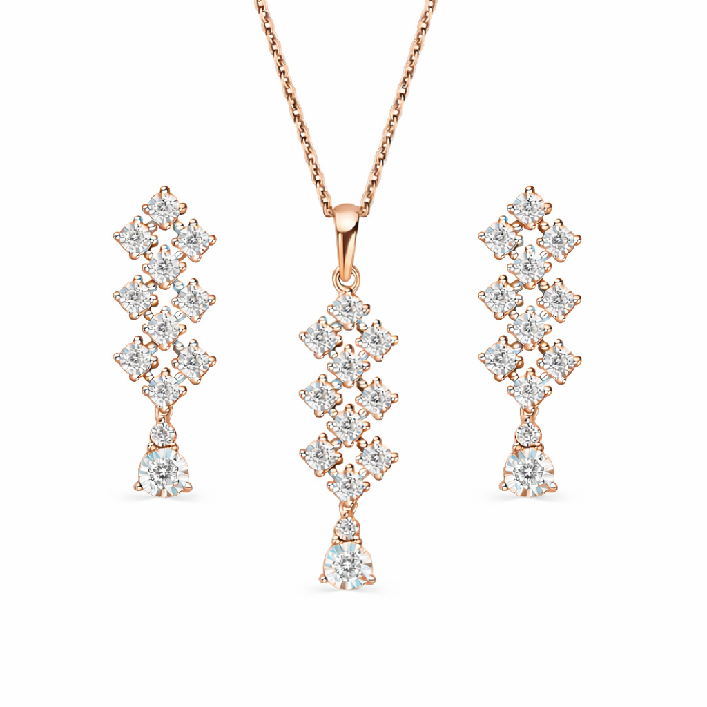 Joie de Vivre Pendant Set (Pendant & Earrings)