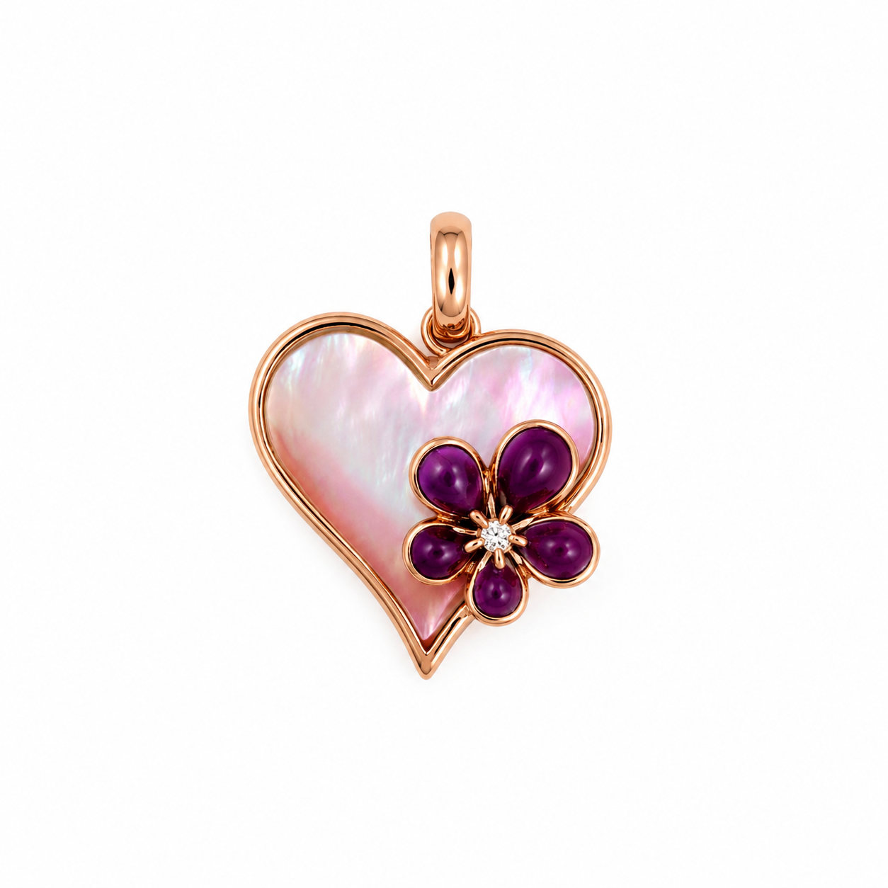 Sakura Heart Pendant