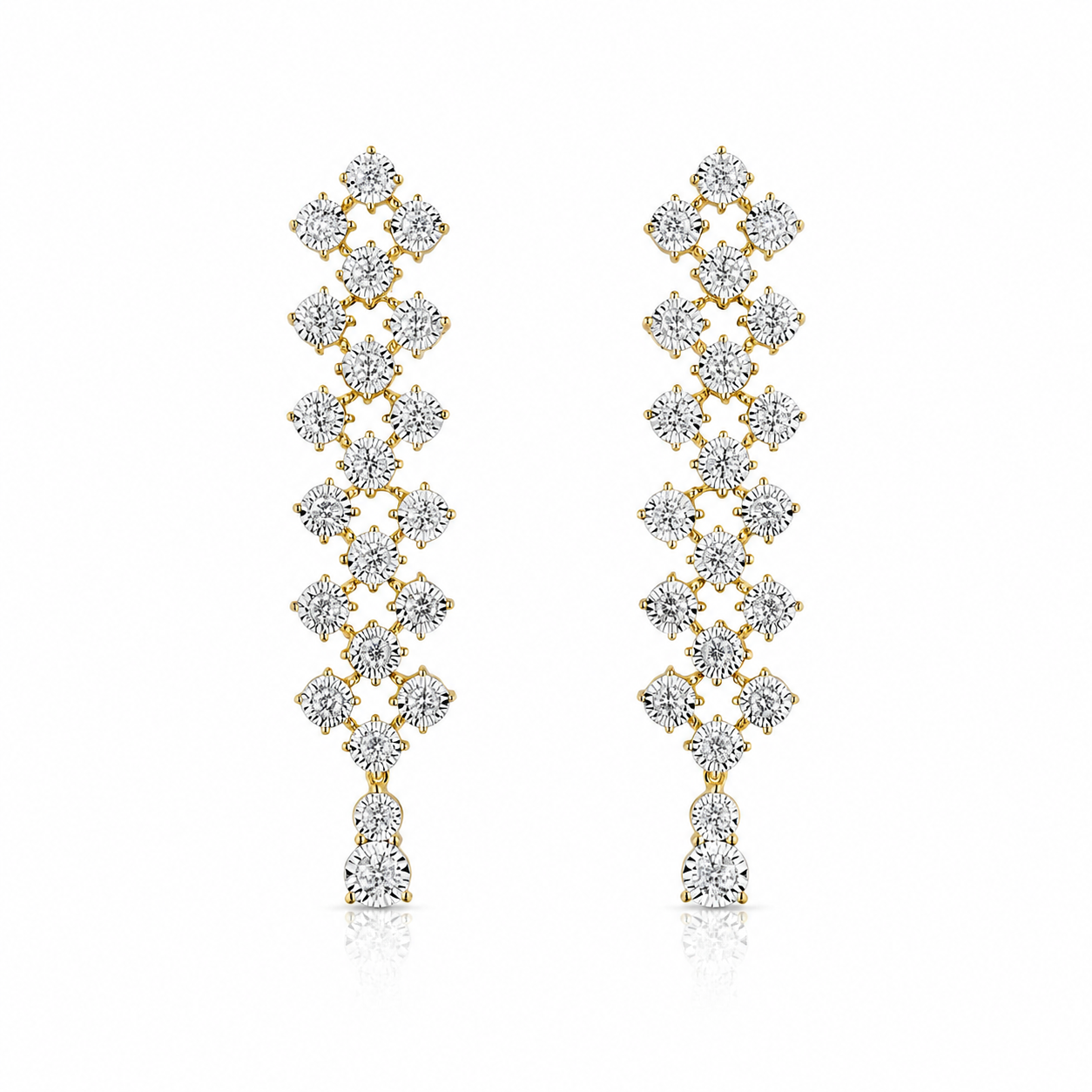 Joie Diamond Earring in 18K Gold