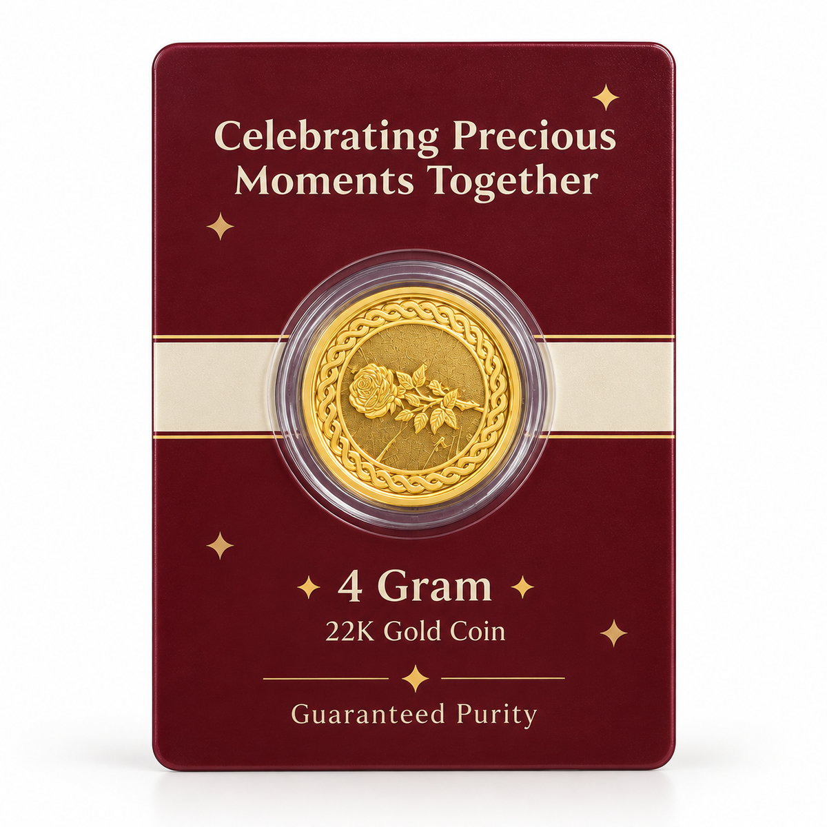 22K 4 gram Gold Coin