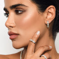 Red Carpet Half Eternity Round and Marquise Diamond Ring