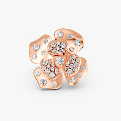 Rosea Diamond Ring in 18K Gold
