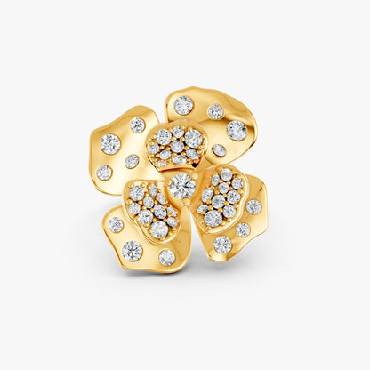 Rosea Diamond Ring in 18K Gold