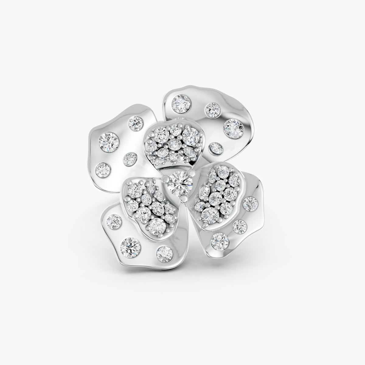 Rosea Diamond Ring in 18K Gold