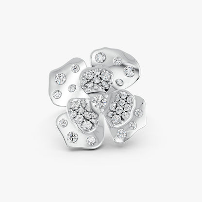 Rosea Diamond Ring in 18K Gold