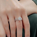 Grand Lumiere Mirage Diamond Ring in 18K White Gold