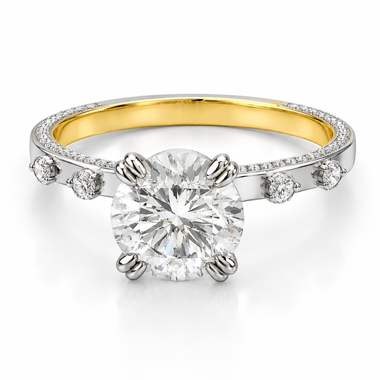 Marielle Diamond Ring in 18K Gold