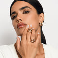 Midnight Rose Diamond Ring - Large