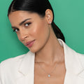 Mirage Round 1 Ct Look Diamond Stud Earrings in 18K Gold