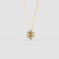 Nakshatra Stellar Brilliance Diamond Cluster Pendant