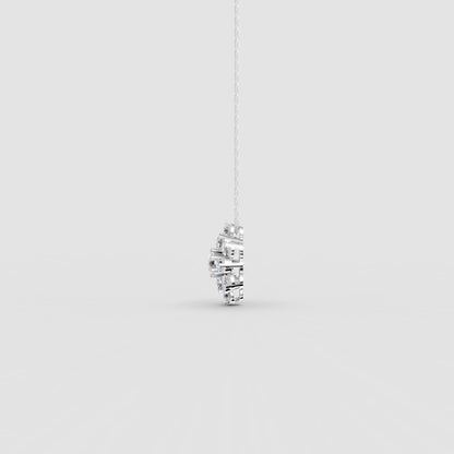 Nakshatra Stellar Brilliance Diamond Cluster Pendant