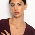 18K Yellow Gold Heart Pendant